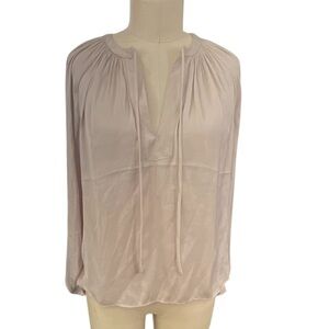 Philosophy Silky Taupe Blouse XS